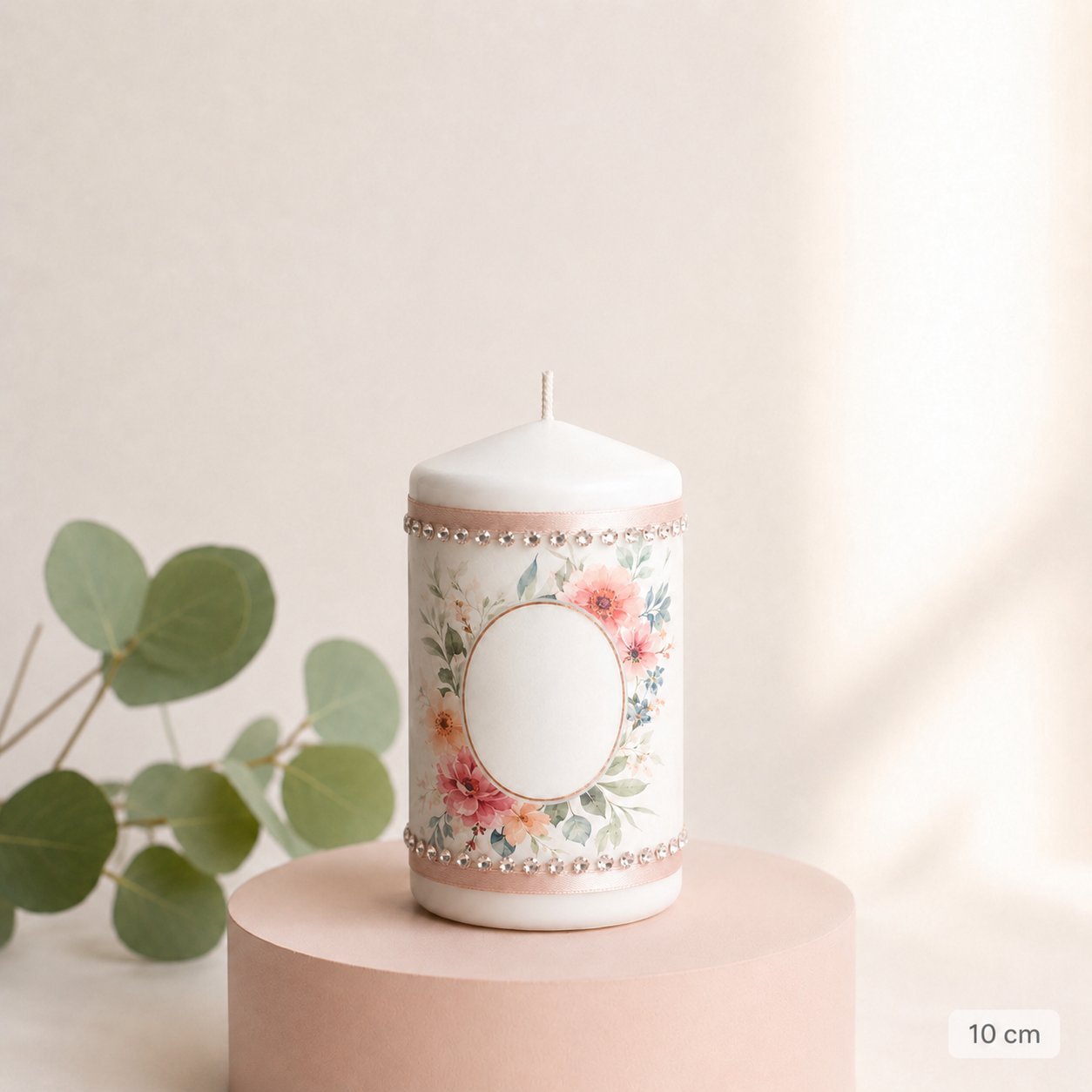 Personalised Candle – 10 cm