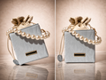 Blue Pearl Bucket Bag