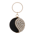 Midnight Pearl Orb Clutch