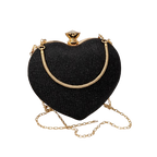 Black Sweetheart Glam Clutch