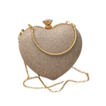 Gold Sweetheart Glam Clutch