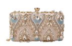 Embellished Crystal Statement Clutch