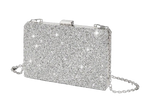 Silver Spark Classic Clutch